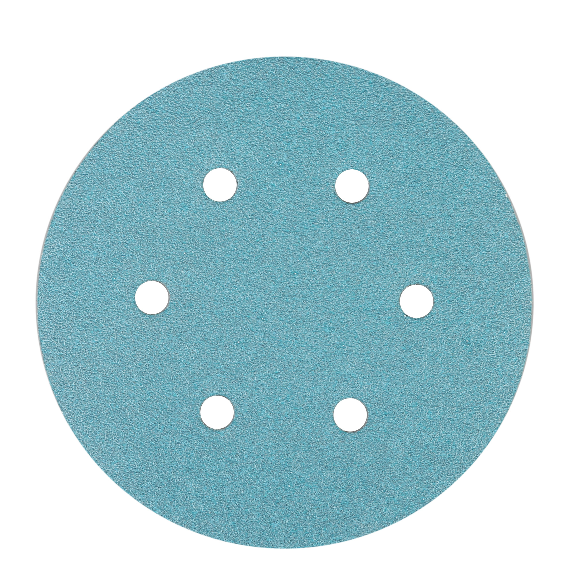 锆刚玉拉绒片150mm-6holes-P80